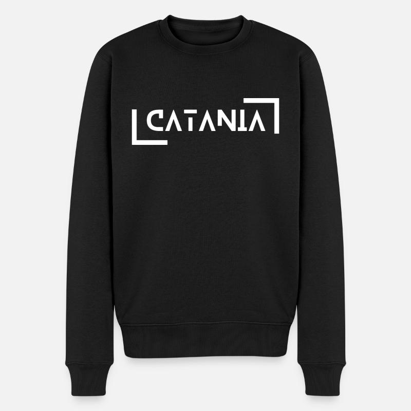 Catane - Pull Premium bio Homme - noir