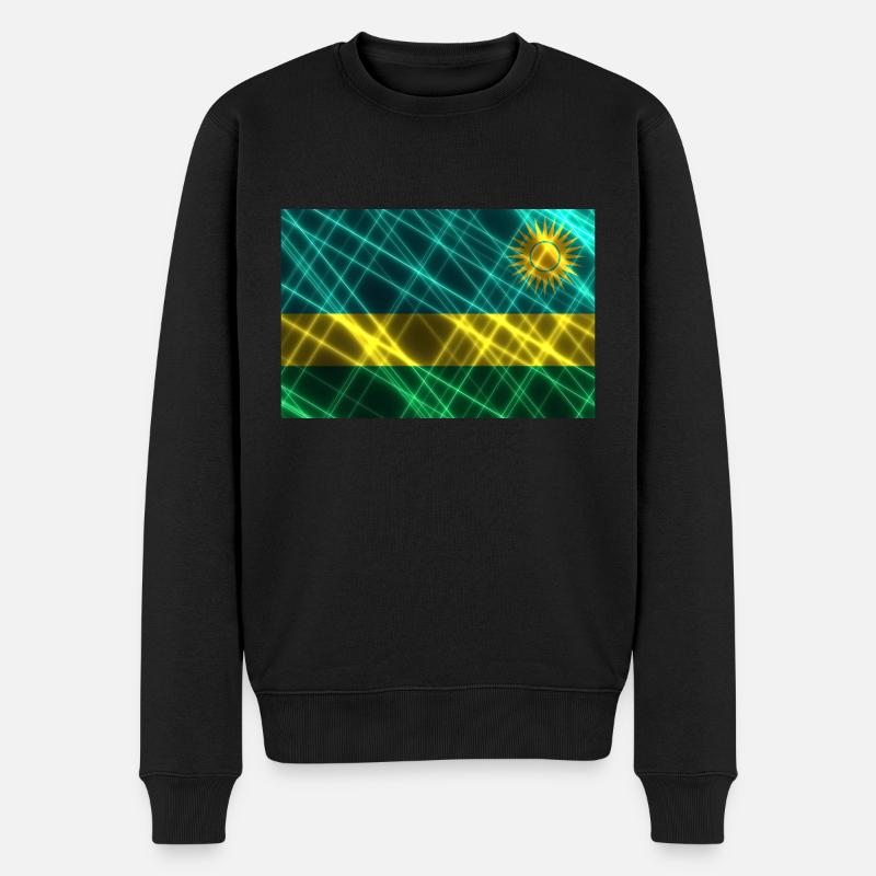 Rwanda comme Rwanda - Pull Premium bio Homme - noir