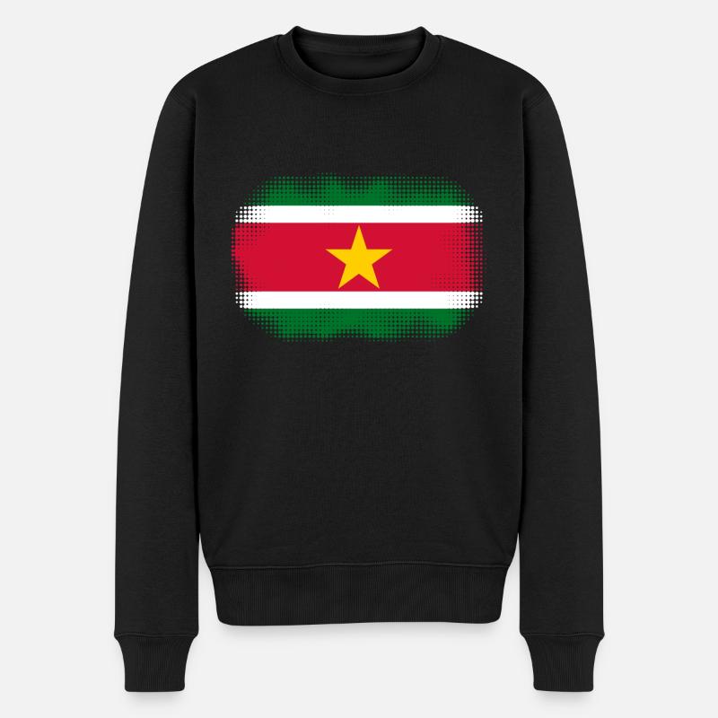 Cadeau pour le Suriname - Pull Premium bio Homme - noir
