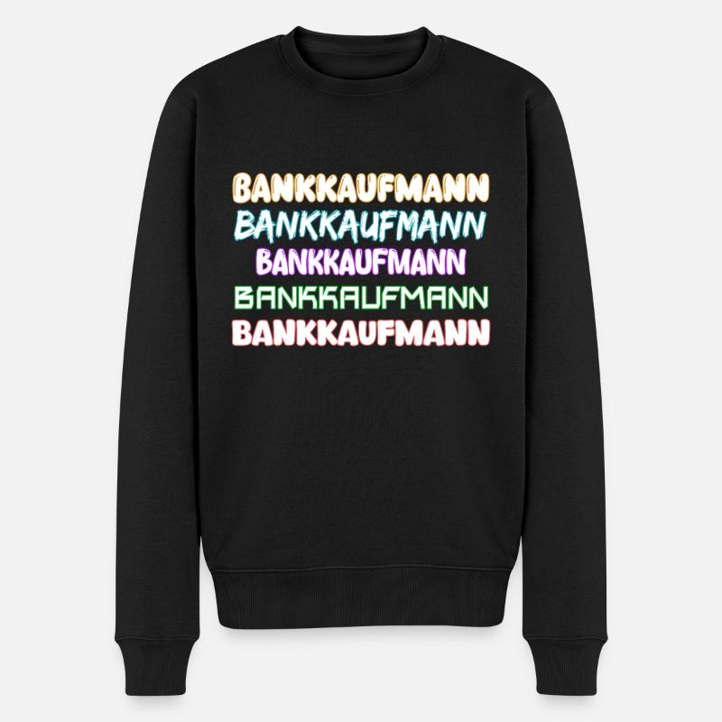 Cadeau pour banquier - Pull Premium bio Homme - noir