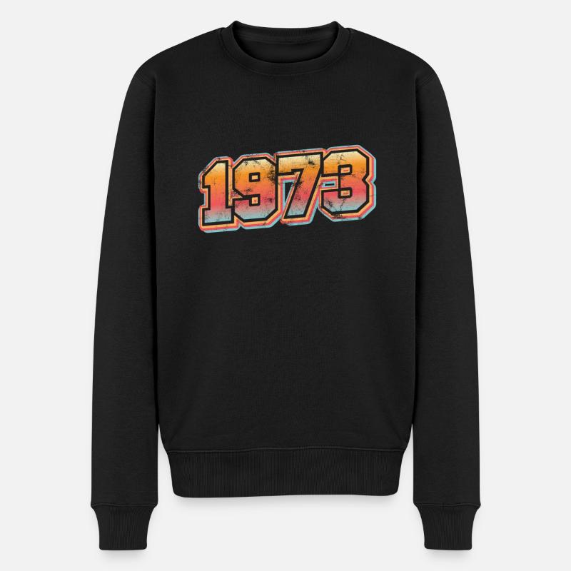 Millésime 1973 - Pull Premium bio Homme - noir