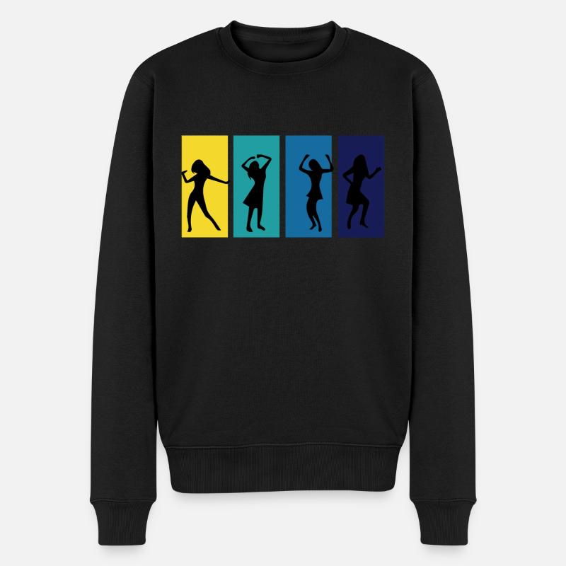 Danse Musique de danse - Pull Premium bio Homme - noir