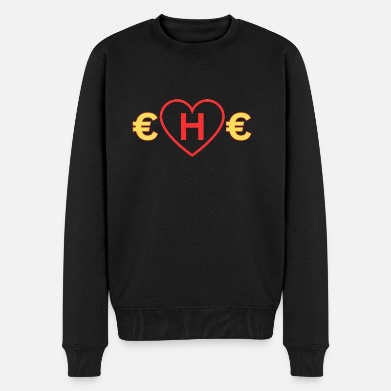 Teure Ehe - Männer Premium Bio Pullover - Schwarz