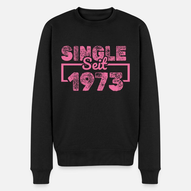 seit 1973 - Männer Premium Bio Pullover - Schwarz