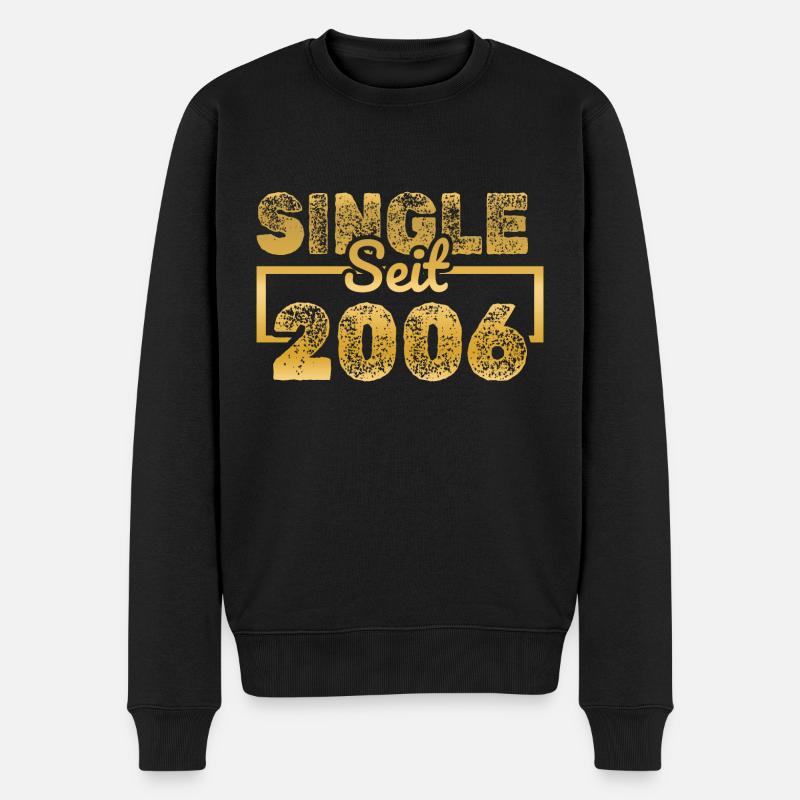 Jahr 2006 - Männer Premium Bio Pullover - Schwarz