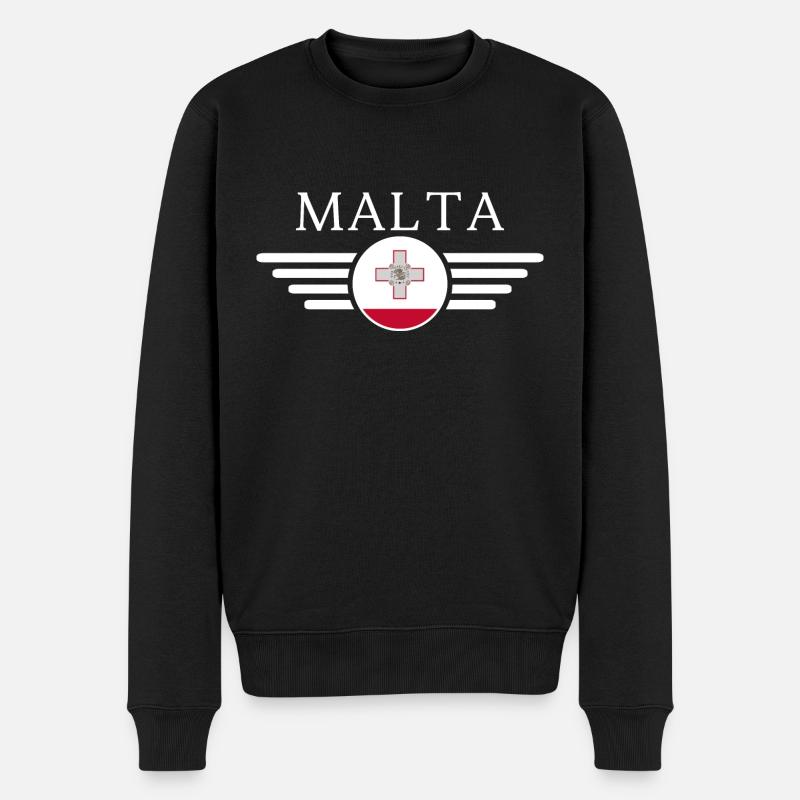 T-shirt de style maltais - Pull Premium bio Homme - noir