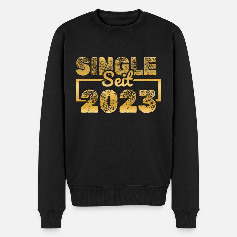 2023 - Männer Premium Bio Pullover - Schwarz