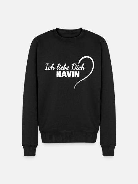 Havin - Männer Premium Bio Pullover - Schwarz