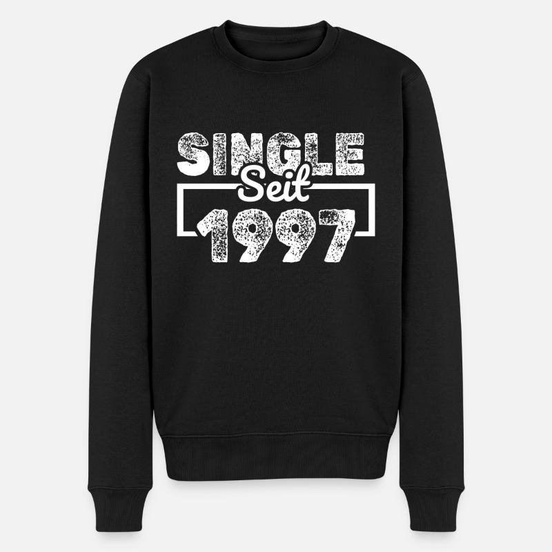 1997 1997 - Männer Premium Bio Pullover - Schwarz