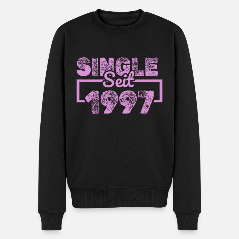 1997 - Männer Premium Bio Pullover - Schwarz