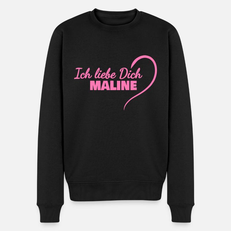 Cadeau pour Maline - Pull Premium bio Homme - noir