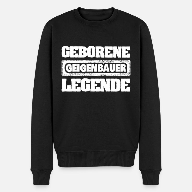 Profession : Luthier - Pull Premium bio Homme - noir