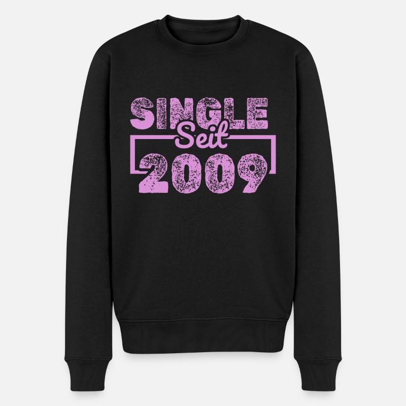 seit 2009 - Männer Premium Bio Pullover - Schwarz