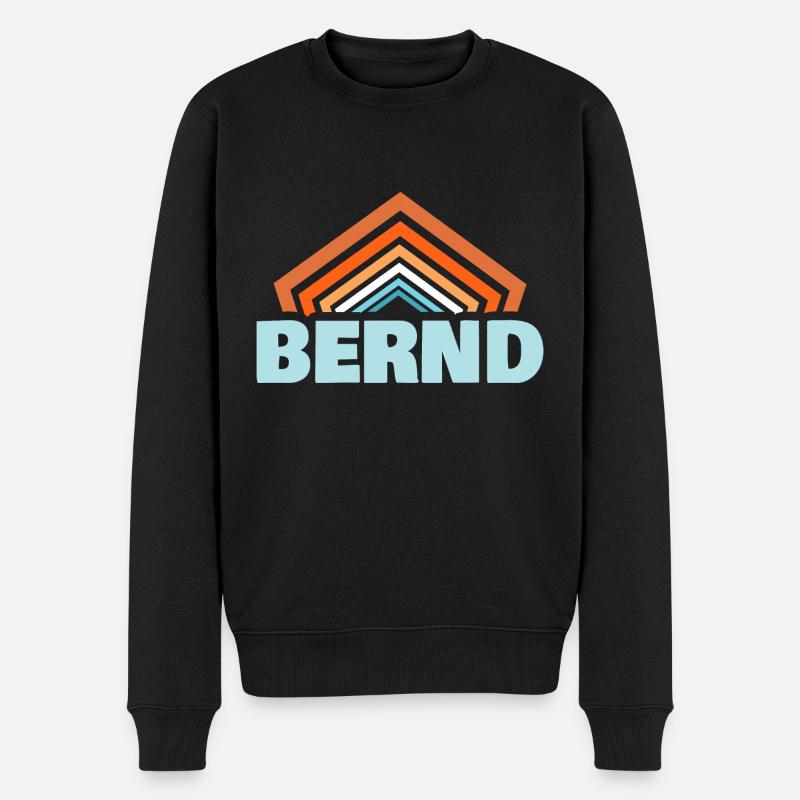 Cadeau pour Bernd - Pull Premium bio Homme - noir