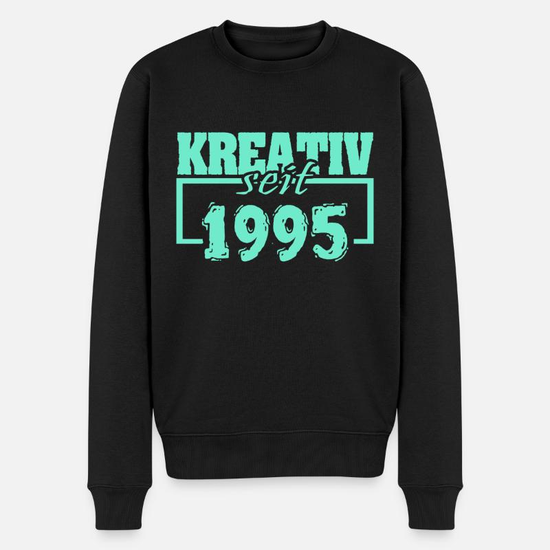 Peintre 1995 - Pull Premium bio Homme - noir