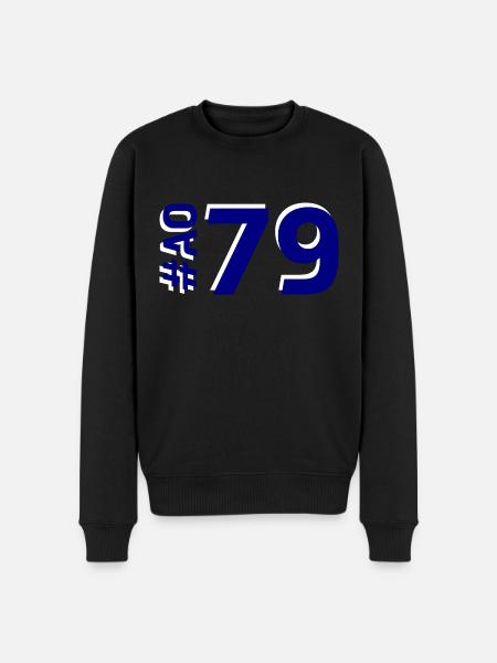 AO79 - Men's Premium Organic Jumper - black