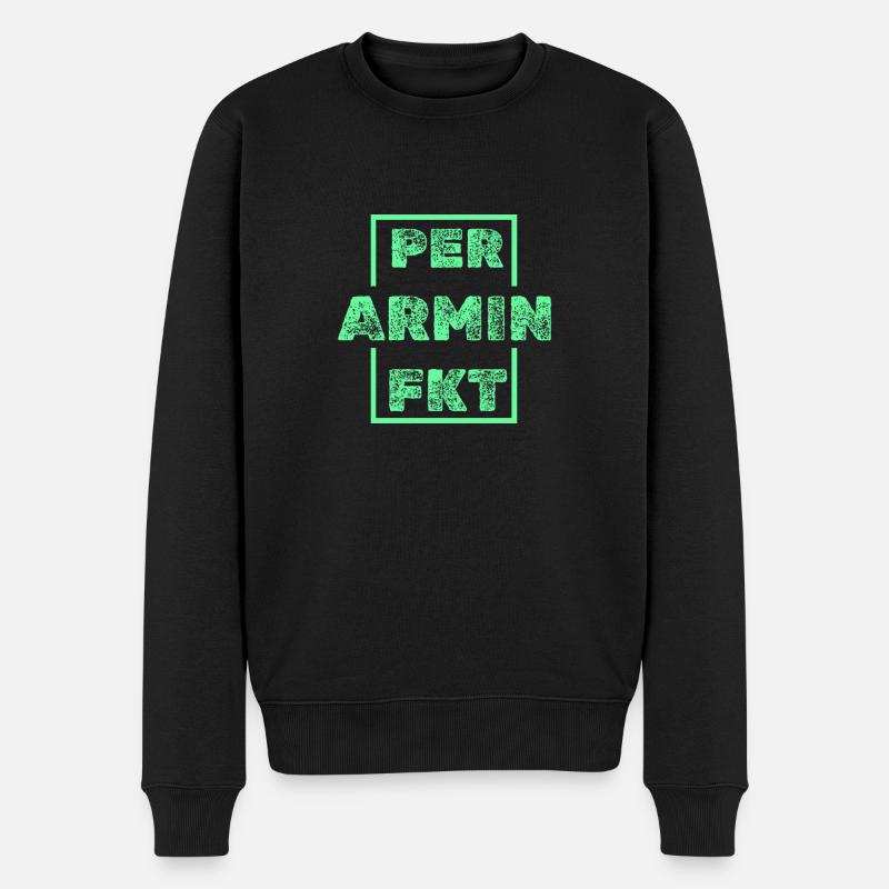Armin - Pull Premium bio Homme - noir