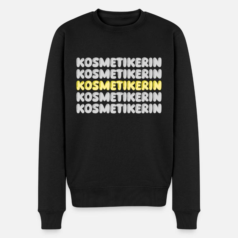 Cadeau pour esthéticienne - Pull Premium bio Homme - noir