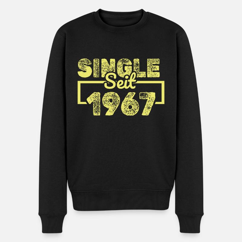 seit 1967 - Männer Premium Bio Pullover - Schwarz