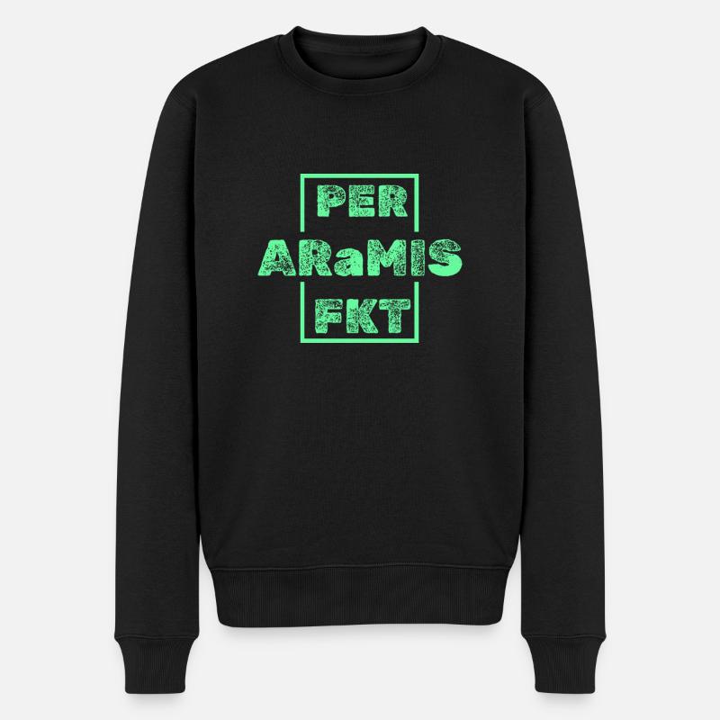 Aramis Aramis - Männer Premium Bio Pullover - Schwarz
