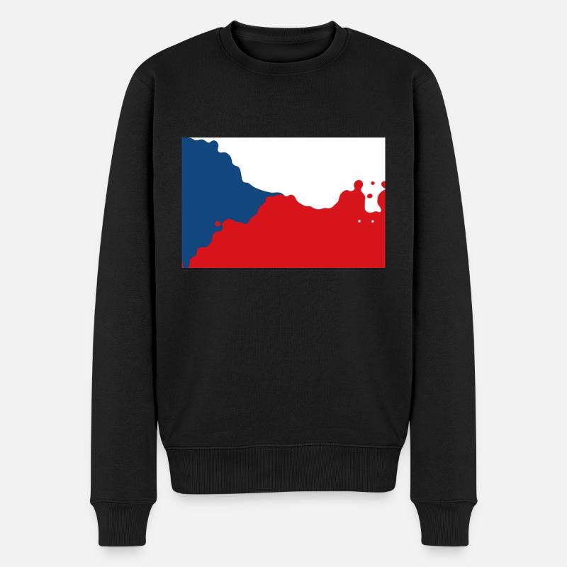 Tchéquie - Pull Premium bio Homme - noir