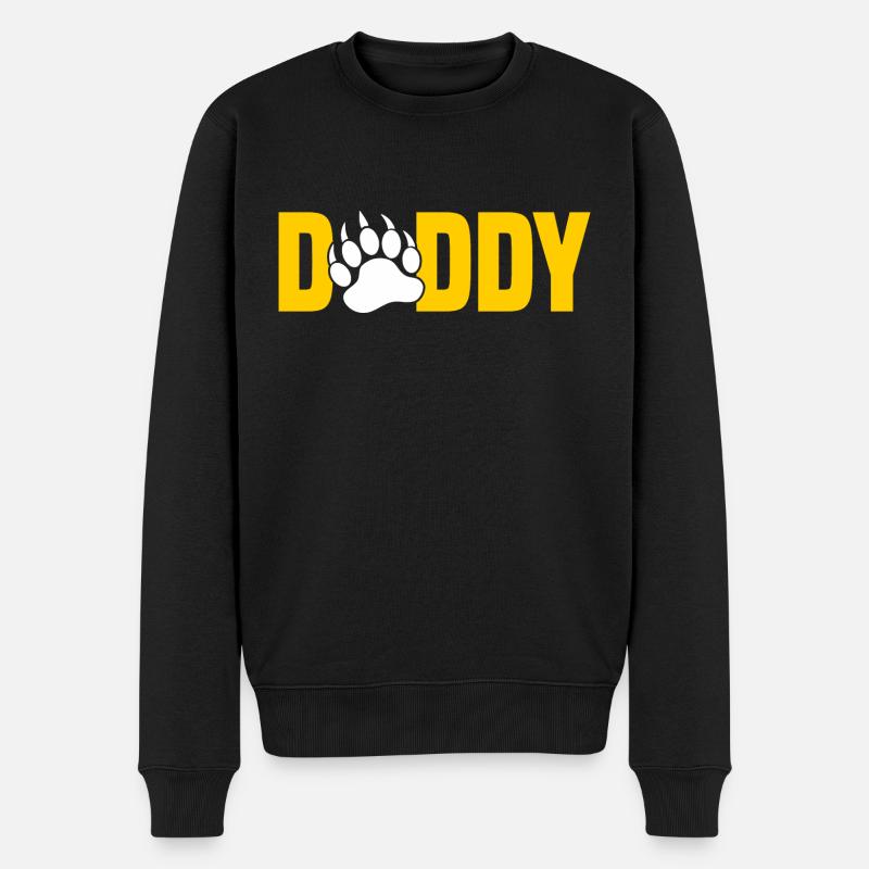 Papa - Pull Premium bio Homme - noir