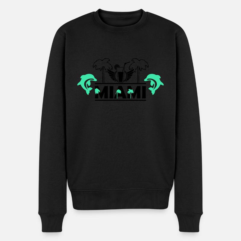 Miami - Pull Premium bio Homme - noir