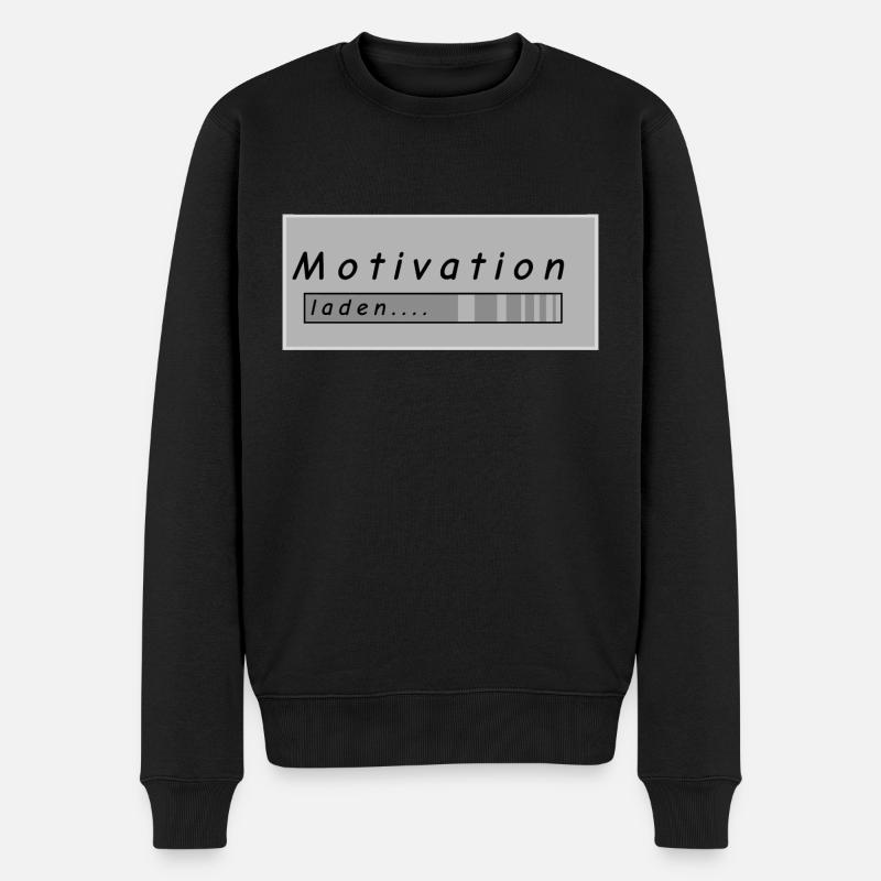 Charge de motivation.... - Pull Premium bio Homme - noir