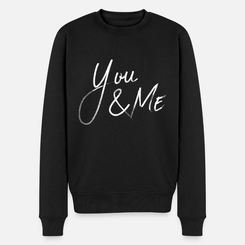 VOUS & MOI - Pull Premium bio Homme - noir