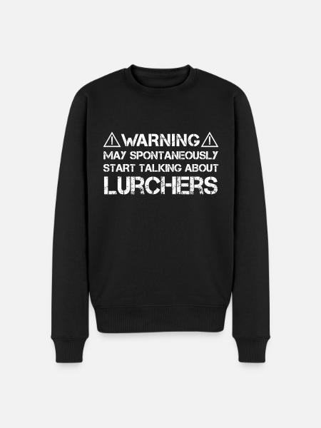 Lurcher - Männer Premium Bio Pullover - Schwarz