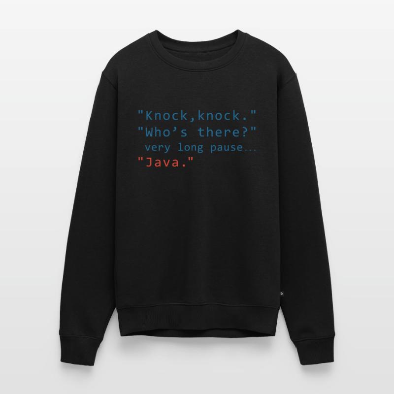 Java Programming Informatic Geschenk Spruch Männer Premium Bio Pullover