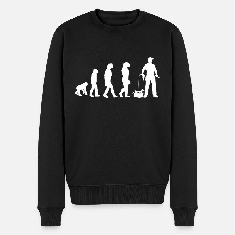 DIY evolution - Men's Premium Organic Jumper - black