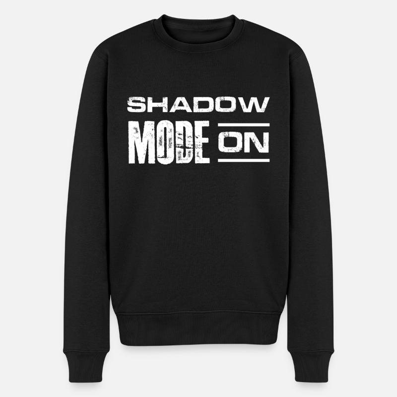 shadow mode on Design for a backstage worker - Men's Premium Organic Jumper - black