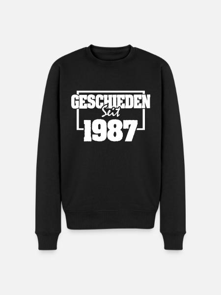 Mariage 1987 - Pull Premium bio Homme - noir