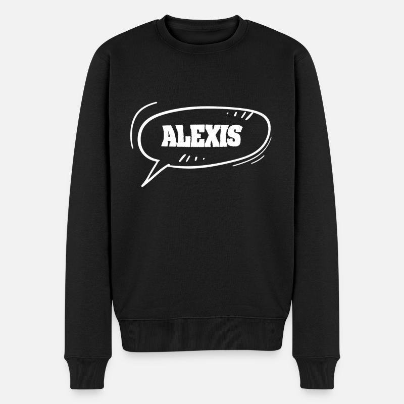 Cadeau pour Alexis - Pull Premium bio Homme - noir