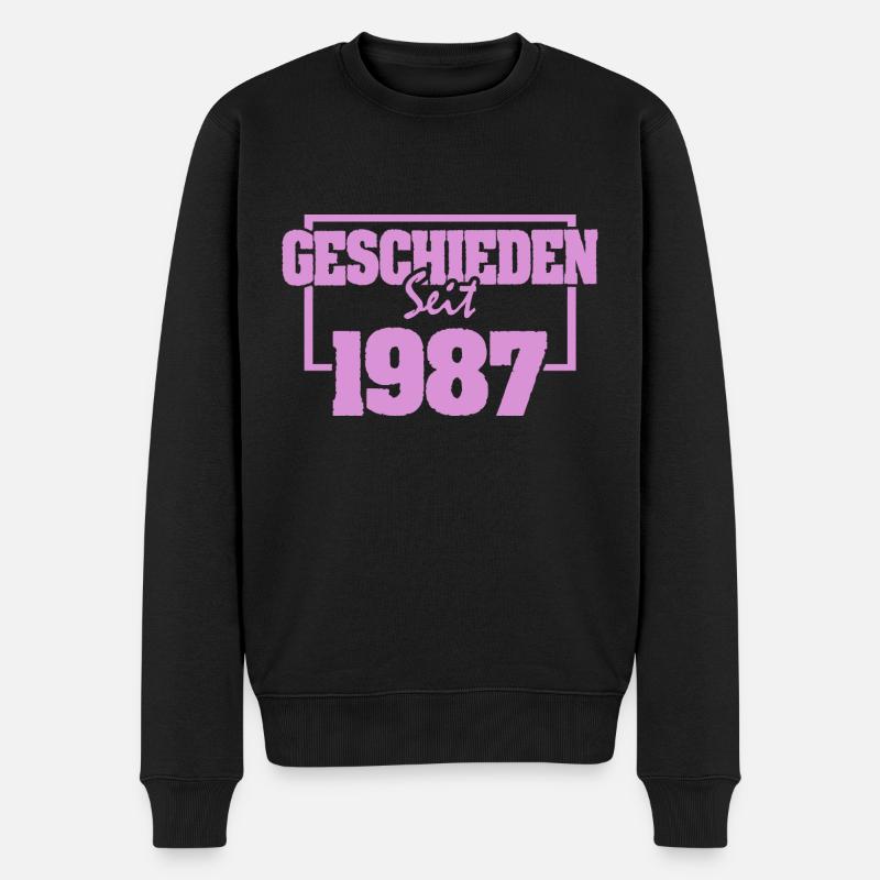 1987 - Pull Premium bio Homme - noir