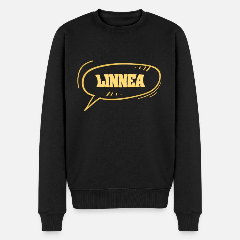 Linnea - Pull Premium bio Homme - noir