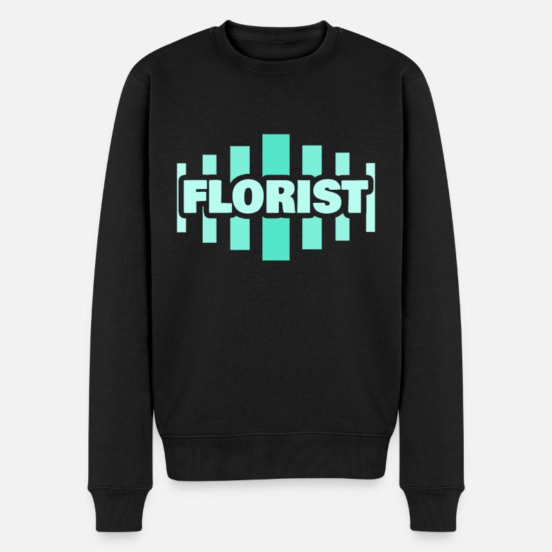Fleuriste comme profession - Pull Premium bio Homme - noir
