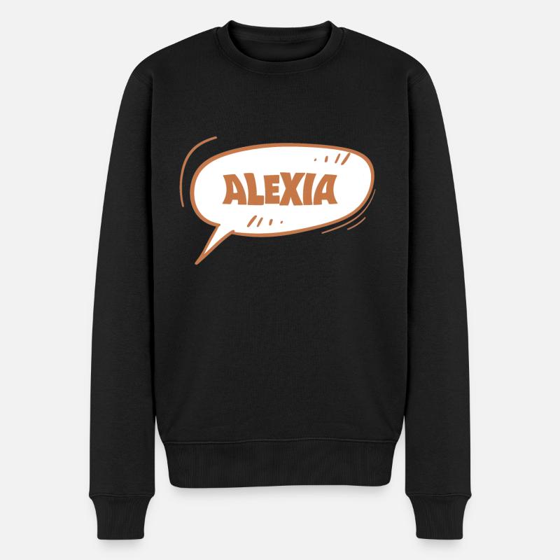Alexie - Pull Premium bio Homme - noir