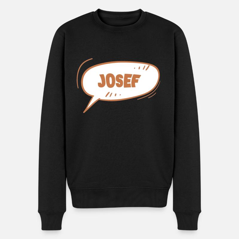 Josef - Pull Premium bio Homme - noir