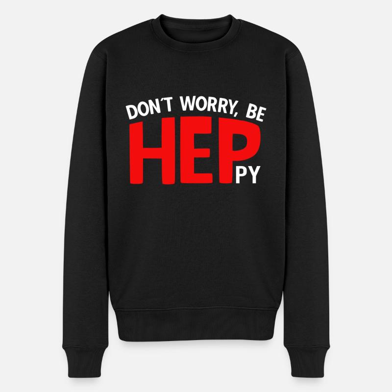 Éducation curative Infirmière Dictons HEP - Pull Premium bio Homme - noir