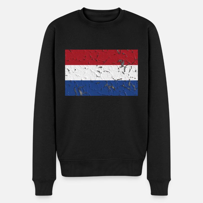 Pays-Bas - Pull Premium bio Homme - noir