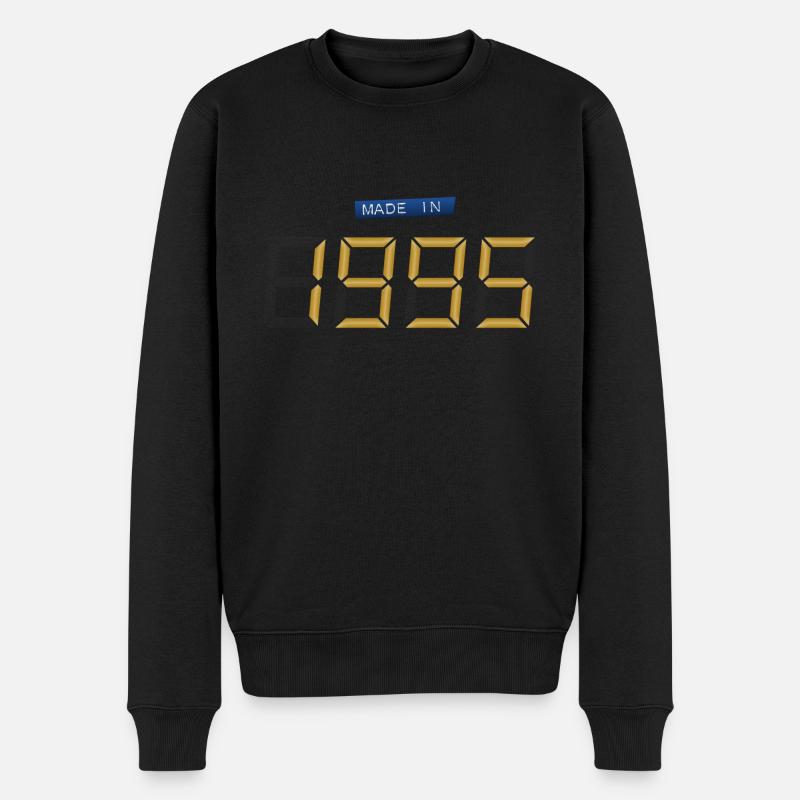 Made in 1995 - Pull Premium bio Homme - noir