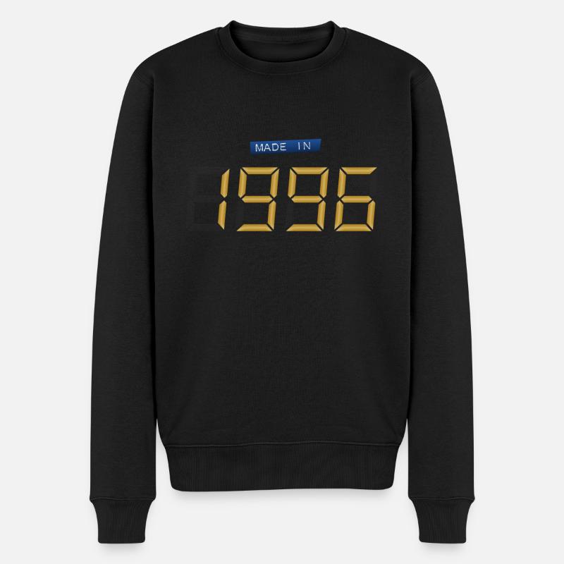Made in 1996 - Pull Premium bio Homme - noir