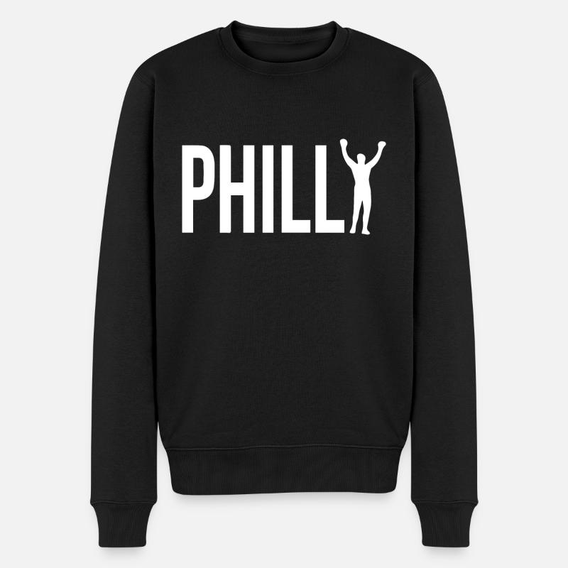 Philly Rocky Balboa - Pull Premium bio Homme - noir