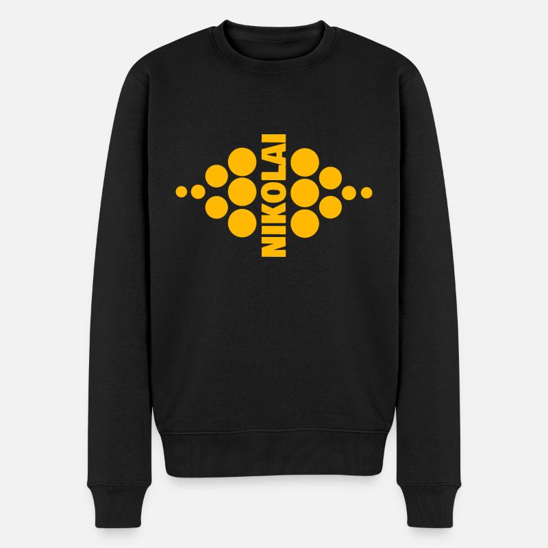 Cadeau pour Nikolai - Pull Premium bio Homme - noir