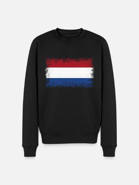 Netherlands as Netherlands - Men's Premium Organic Jumper - black