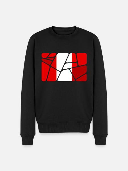 Peru Peru - Men's Premium Organic Jumper - black