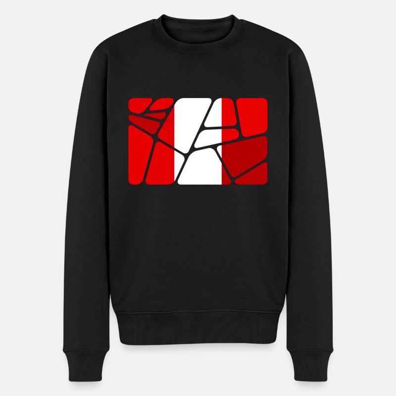 Pérou Pérou - Pull Premium bio Homme - noir