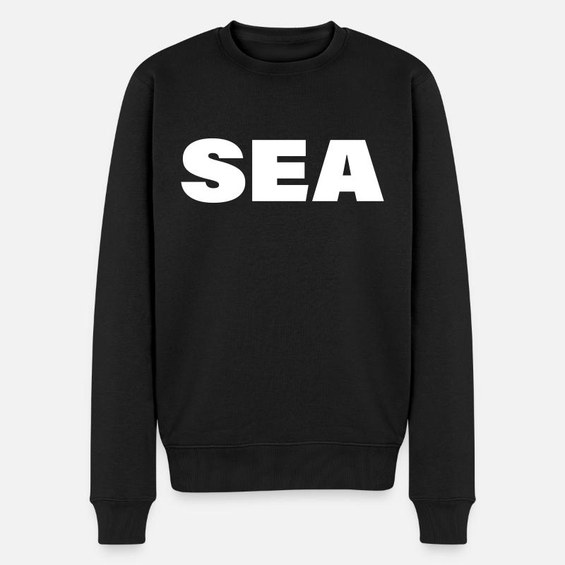 MER - Pull Premium bio Homme - noir